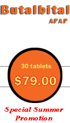 Butalbital APAP: as low as $79 for 30 tablets