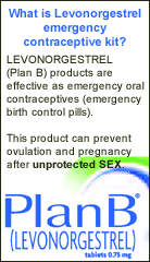 What is Levonorgestrel Emergency contraceptive Kit. Levonorgestrel can prevent ovulation and pregnancy after unprotected sex