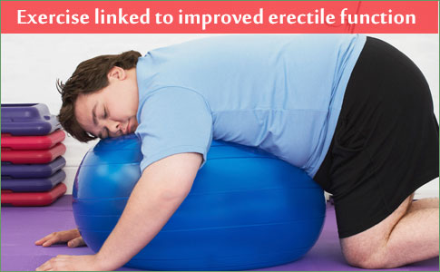 Exercise linked to improved erectile and sexual function in men